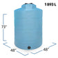 500 Gallon Plastic Vertical Liquid Storage Tank | 40150