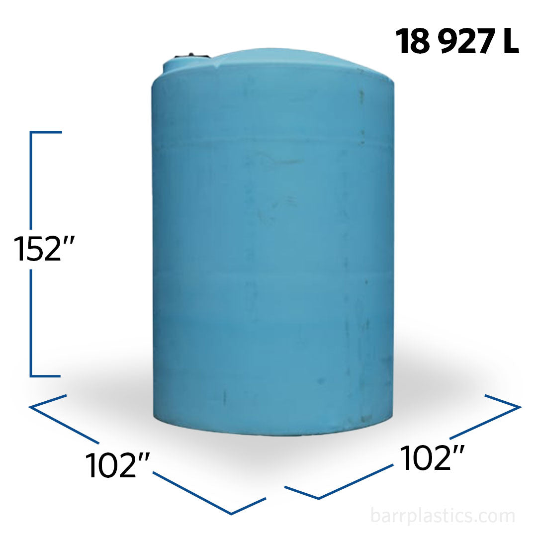 5000 Gallon Vertical Liquid Storage Tank | 40166