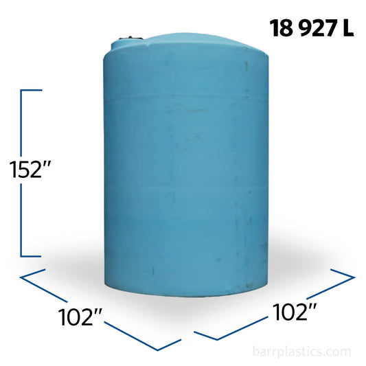 5000 Gallon Vertical Liquid Storage Tank | 40166