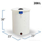 55 Gallon Plastic Vertical Batch Storage Tank | VT0055-23