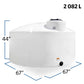 550 Gallon Plastic Vertical Liquid Storage Tank | 40023