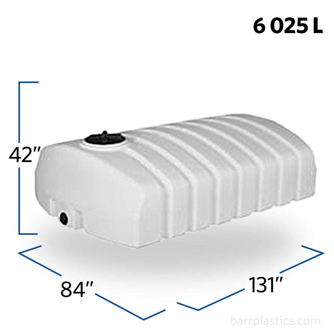 1600 Gallon Low Profile Water Tank | 42891