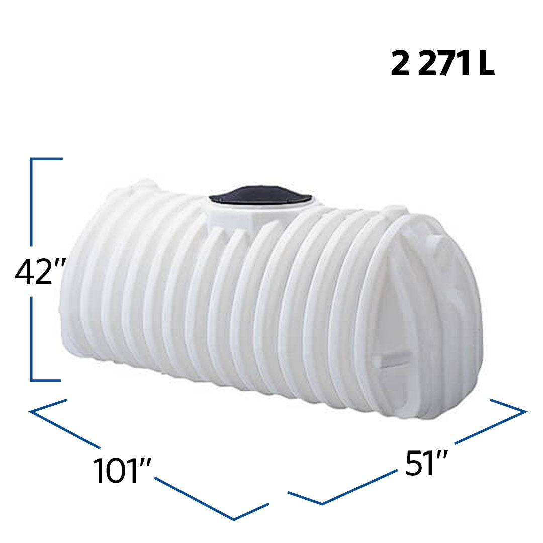 600 Gallon Plastic Underground Water Storage Cistern Tank | 41328