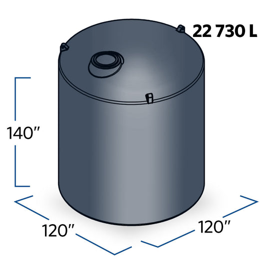 6000 Gallon Plastic Vertical Water Storage Tank | 44524