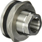 1/2" Stainless Steel Bulkhead Fitting | TF050SS