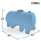 725 Gallon HDPE Plastic Horizontal Leg Tank | 40194