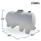 725 Gallon Plastic Horizontal Leg Tank | 40180