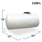 750 Gallon Horizontal Elliptical Cradle Tank | 40329