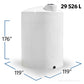 7800 Gallon Plastic Vertical Liquid Storage Tank | 40663