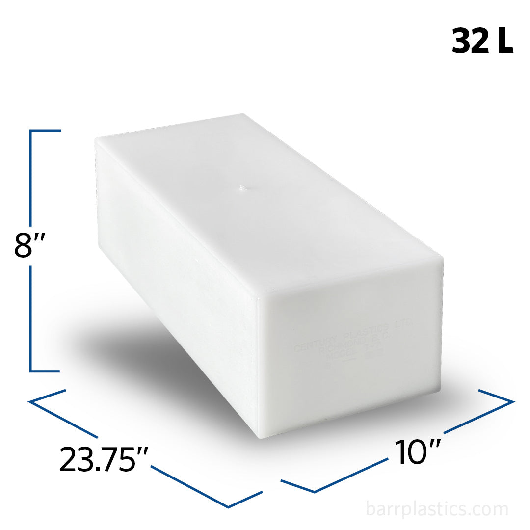 8 Gallon Box Shaped Tank | T7HW