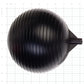 8" Polyethylene Sphere Float Ball, 5/16" Female Thread | PF08-516