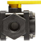 3/4" Full Port 3-Way Side Load Ball Valve | V075SL