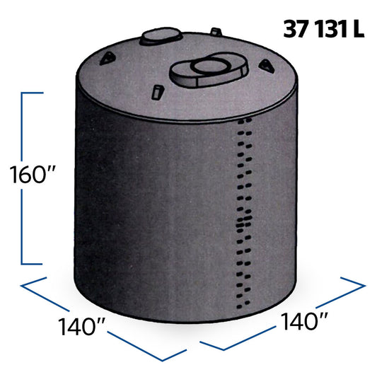 10000 Gallon Plastic Vertical Water Storage Tank | 44525