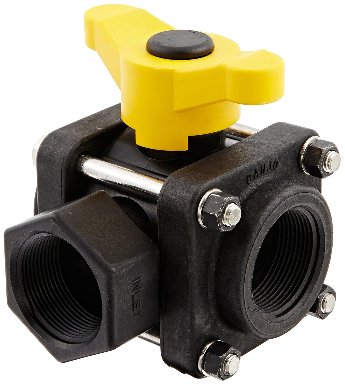 1-1/2" Full Port 3-Way Side Load Ball Valve | V150SL