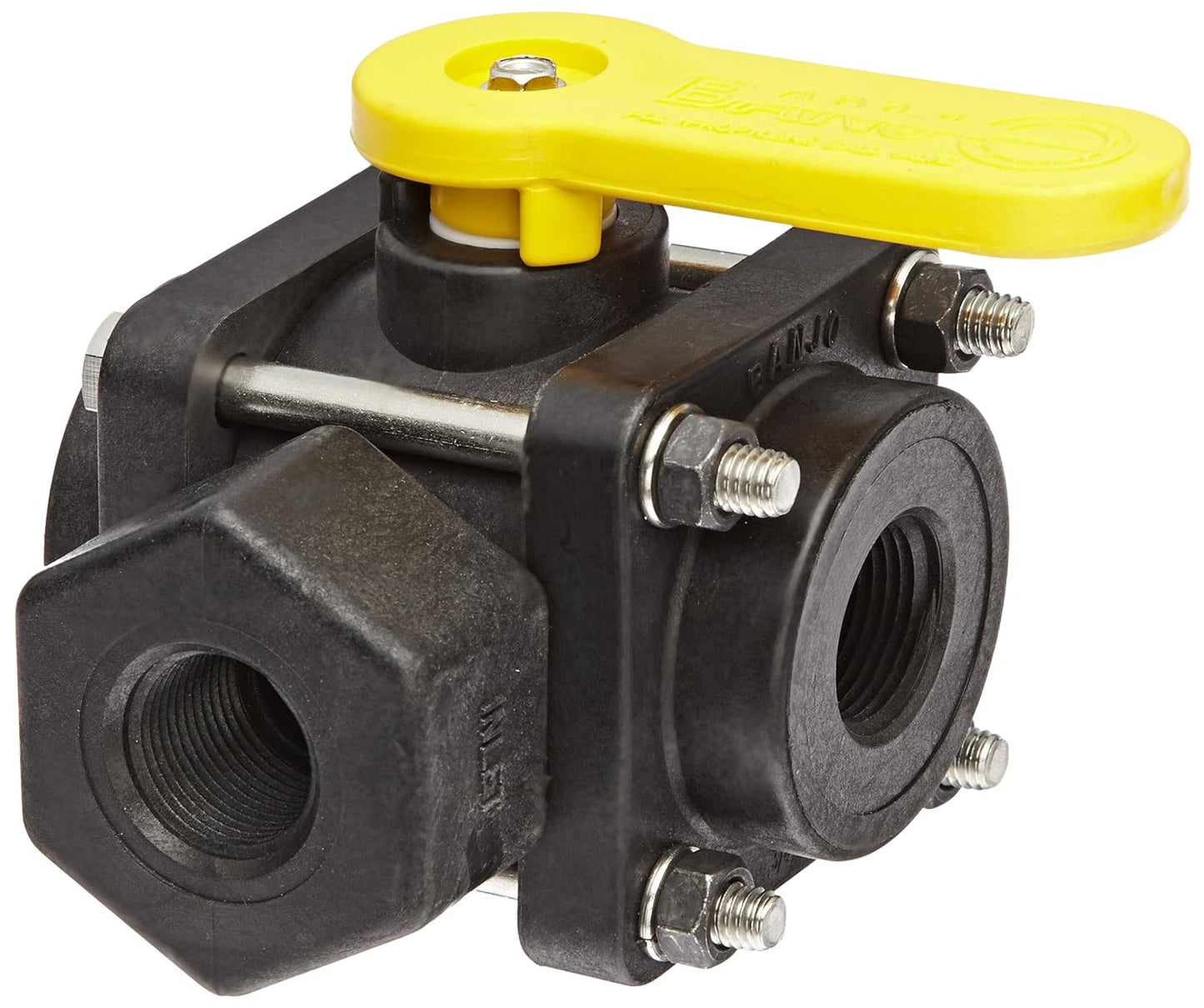 3/4" Full Port 3-Way Side Load Ball Valve | V075SL