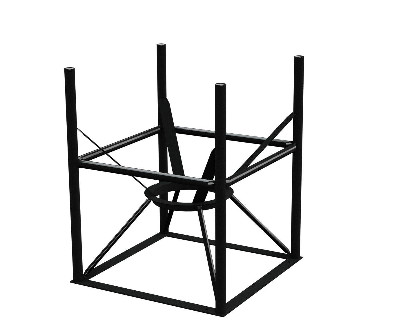 45° Cone Bottom Steel Stand | CB036-45ST