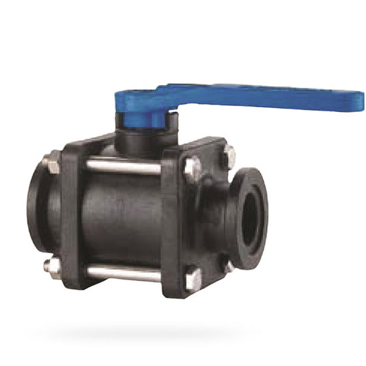 2" Full Port Compact Flange x Flange Ball Valve (Blue) | 63122