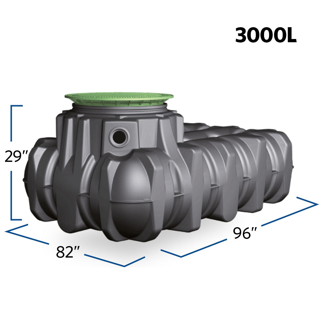 790 Gallon Platin Flat Tank 3000L | 390001