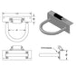 10" Hoop Pile Holder Assembly | PH-H10R