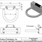 16" Hoop Pile Holder Assembly | PH-H16R