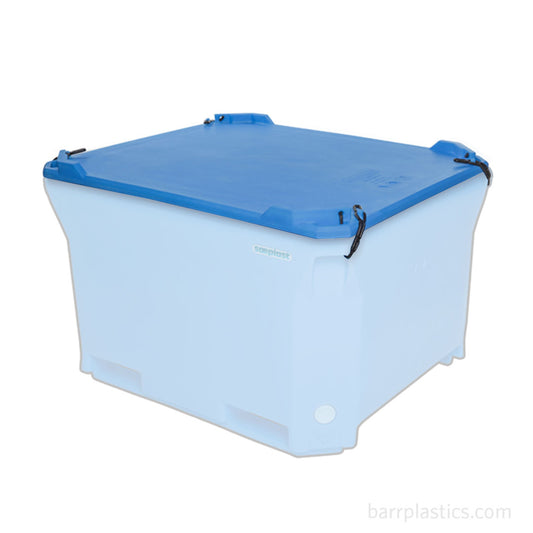 460/660L Lid for Seafood Containers by Saeplast | D660L