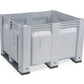 Mac-X Bin Solid Walls Longside Runners, GRAY | M40SGY1