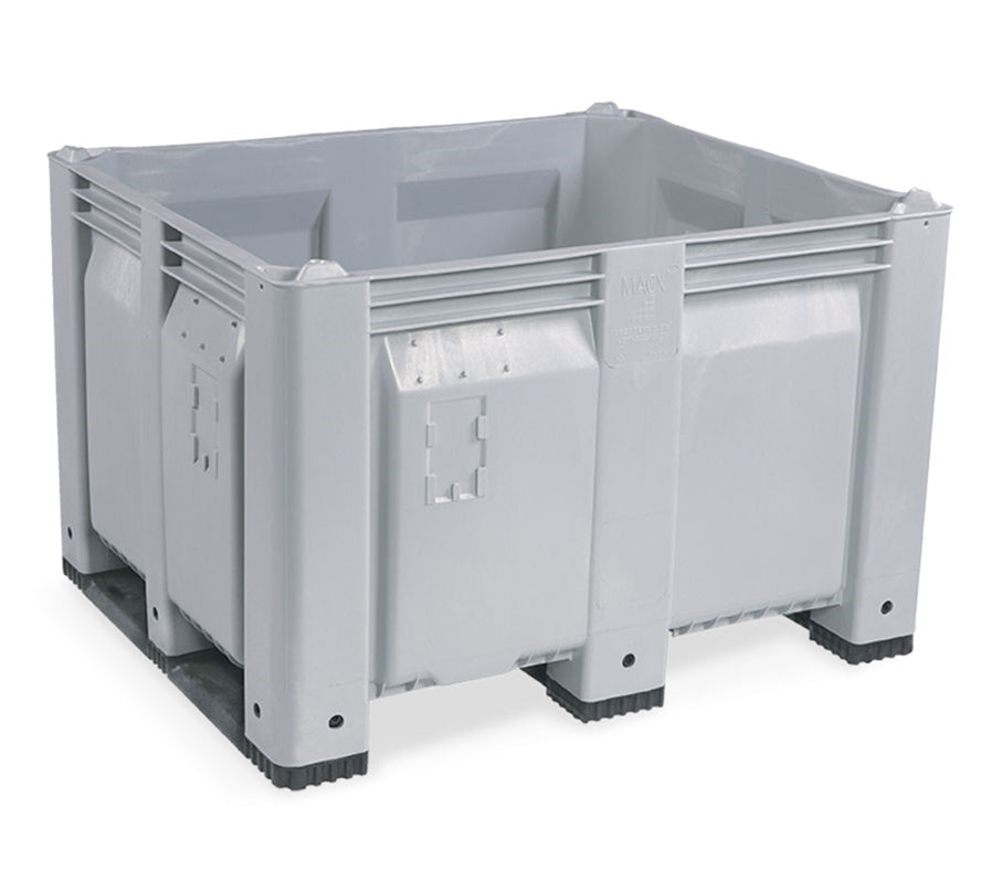 Mac-X Bin Solid Walls Longside Runners, GRAY | M40SGY1