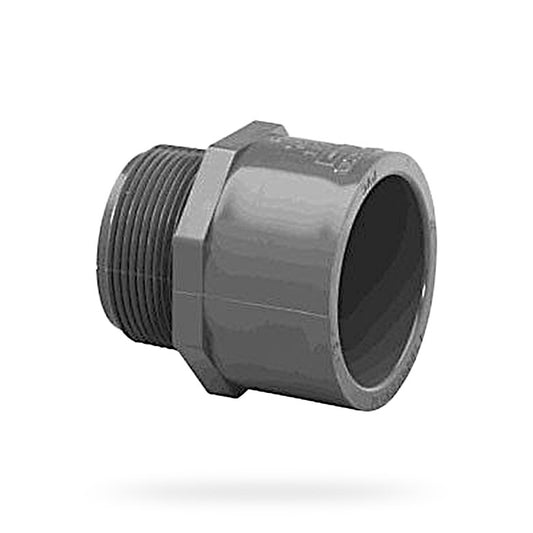 3" Schedule 80 PVC Male Adapter MPT X Socket | 836-030