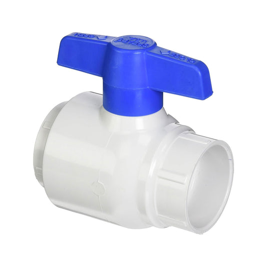 1" Schedule 40 PVC Utility Ball Valve SxS | 2622-010