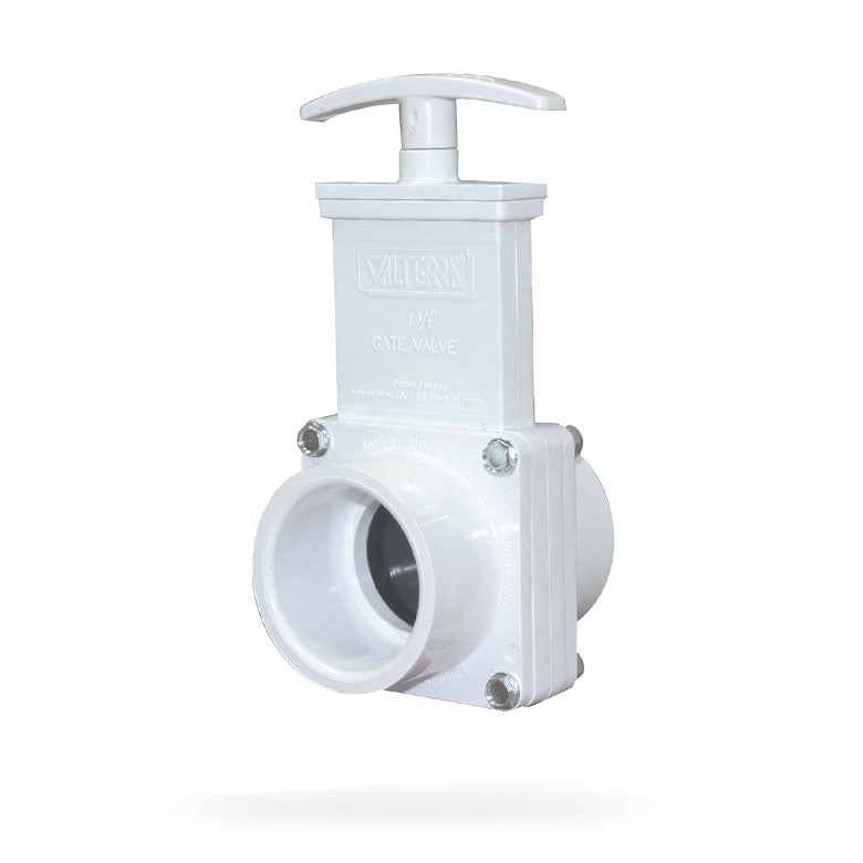 1-1/2" PVC Slide Gate Valve Slip x Slip | SLV015