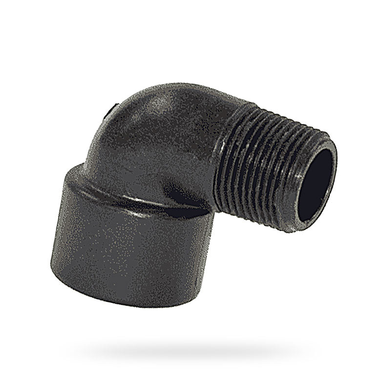 1" Polypropylene Threaded 90° Street Elbow | 62245