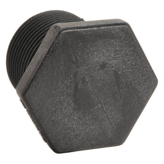 1" Polypropylene Threaded Pipe Plug | 62257