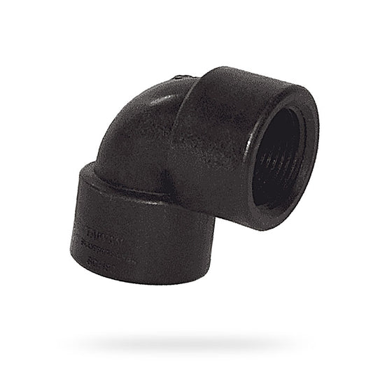 3/8" Polypropylene Threaded 90° Pipe Elbow | 62465