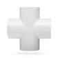 1-1/2" Schedule 80 PVC Cross (SxSxSxS) | 820-015