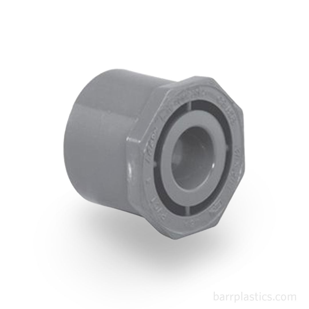 2" x 1-1/4" Schedule 80 PVC Reducer Bushing Spigot x Socket | 837-250