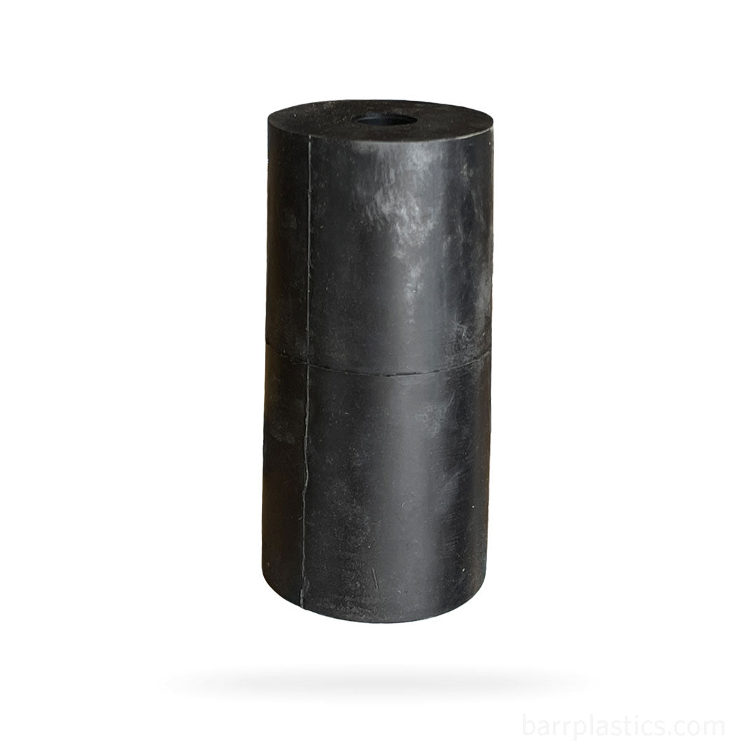 6" Solid Rubber Roller for Hoop Pile Holder | H-R