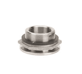 3" Stainless Steel Bulkhead Fitting - Hole Size: 4-3/8" | TF300SS