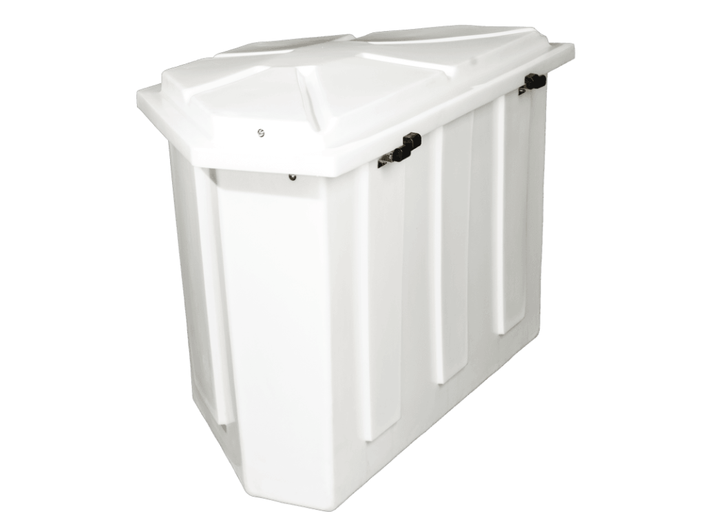 Medium Triangular Polyethylene Dock Box | TR8004