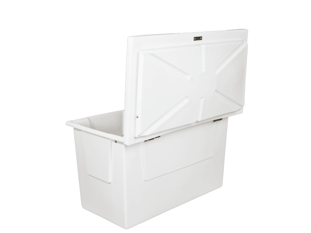 Medium Rectangular Polyethylene Dock Box | TR8006