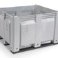 Mac-X Bin Solid Walls Longside Runners, GRAY | M40SGY1