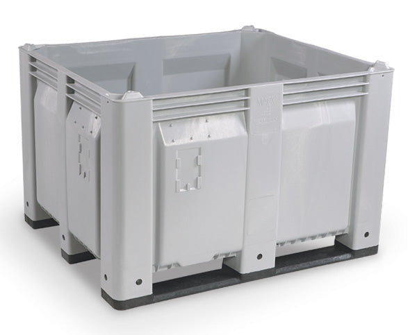 Mac-X Bin Solid Walls Longside Runners, GRAY | M40SGY1