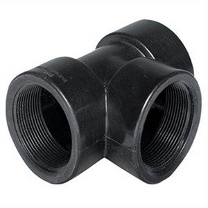 1-1/2" Threaded Polypropylene Tee | 62213