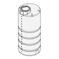 850 Gallon Plastic Vertical Liquid Storage Tank | 42214