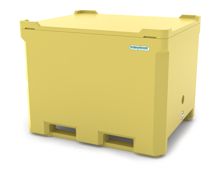 736L Insulated Triple-Wall MP Tote 4 Legs Base (NO LID) | DMPC750 LEG