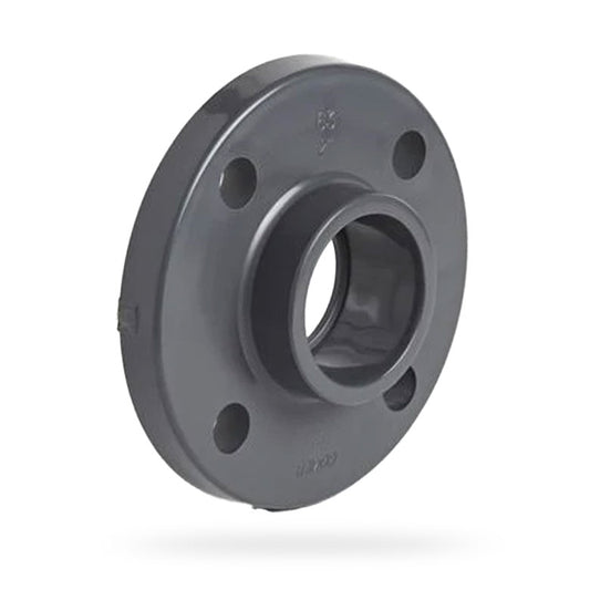 10" SCH80 PVC Flange x Slip Adapter | 851-100