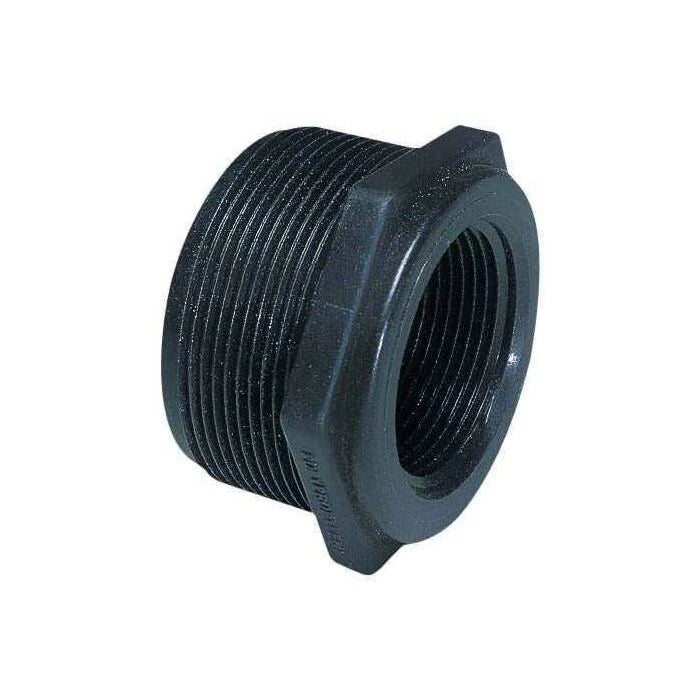 1-1/4" x 1" Polypropylene Threaded Reducer Bushing | 62278