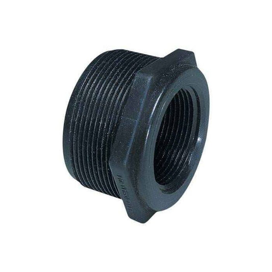 1/2" x 1/4" Polypropylene Threaded Reducer Bushing | 62267