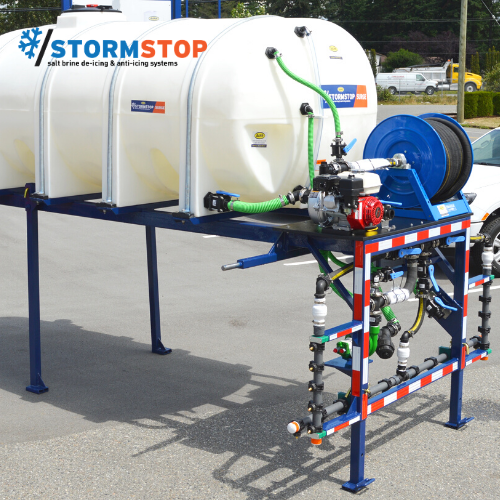 Self Loading Brine Spray Applicator Systems